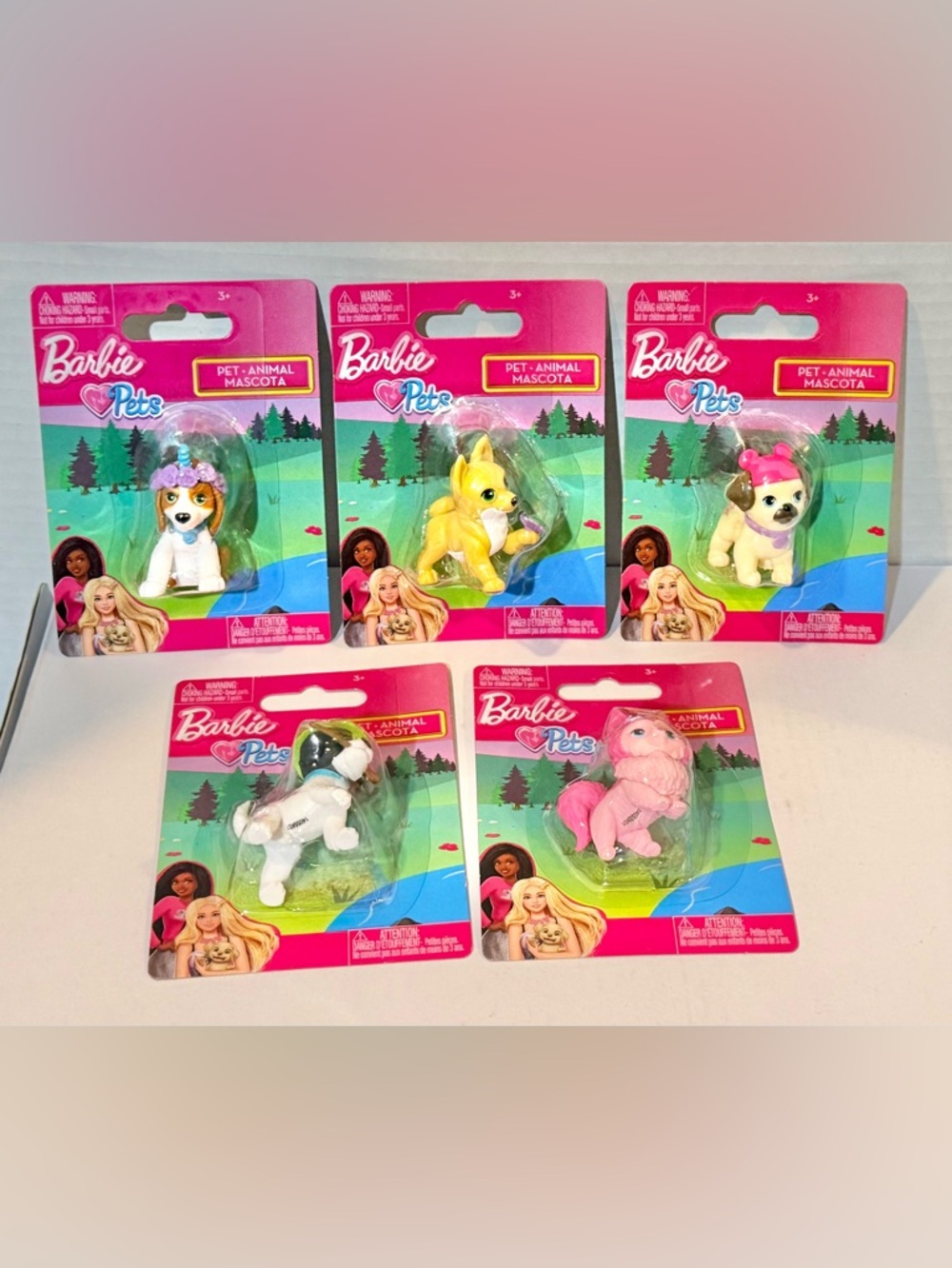 Barbie Pets Lot of 5 Brand New